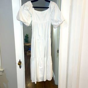 Faithfull the Brand White Maxi Dress